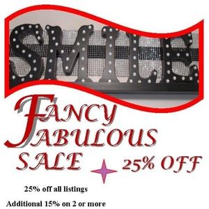 💥SALE - 25% OFF ALL LISTINGS💥